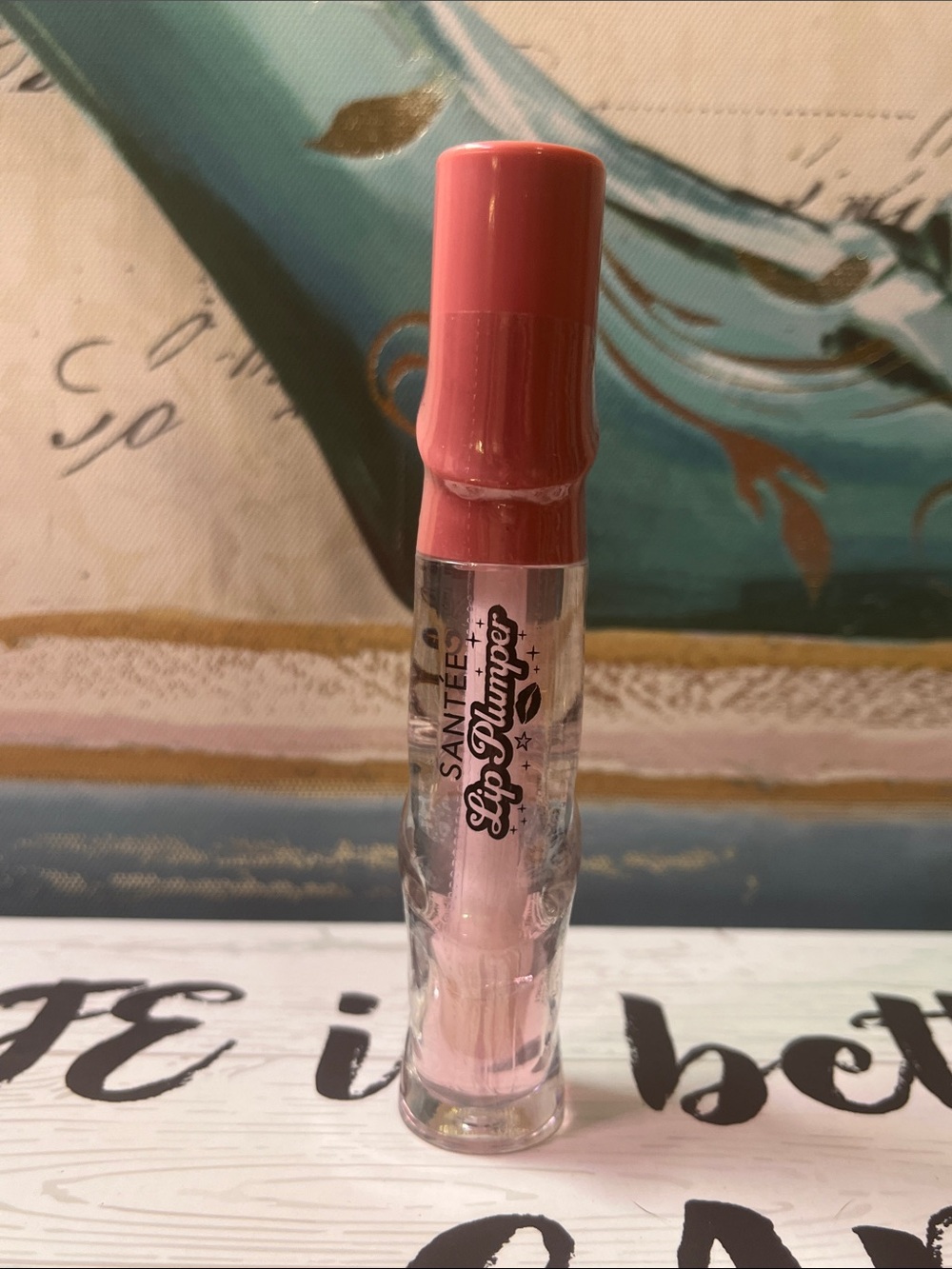 Lip Plumper Gloss — Pink Santee